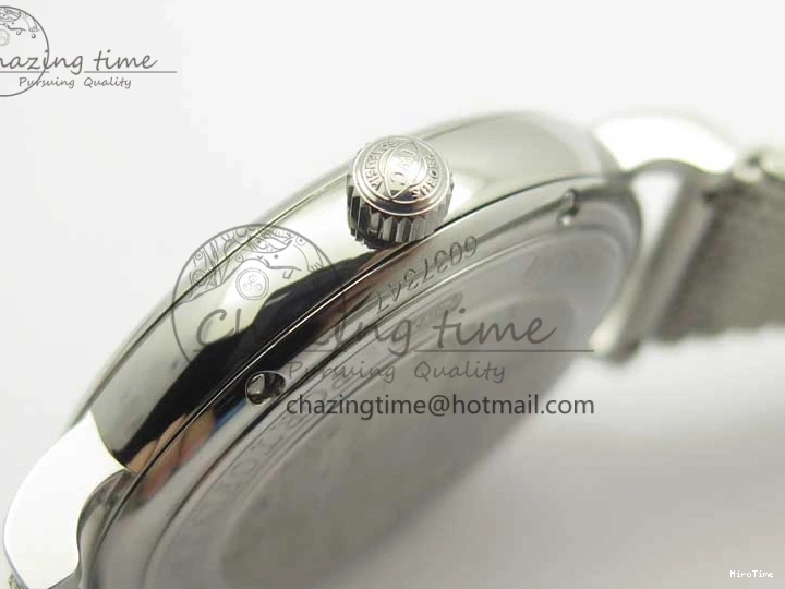 MIROTIME 0307 Portofino IW356501 SS V3 MK 1:1 Best Edition Blue Dial On SS Mesh Bracelet MIYOTA Timeless 7194